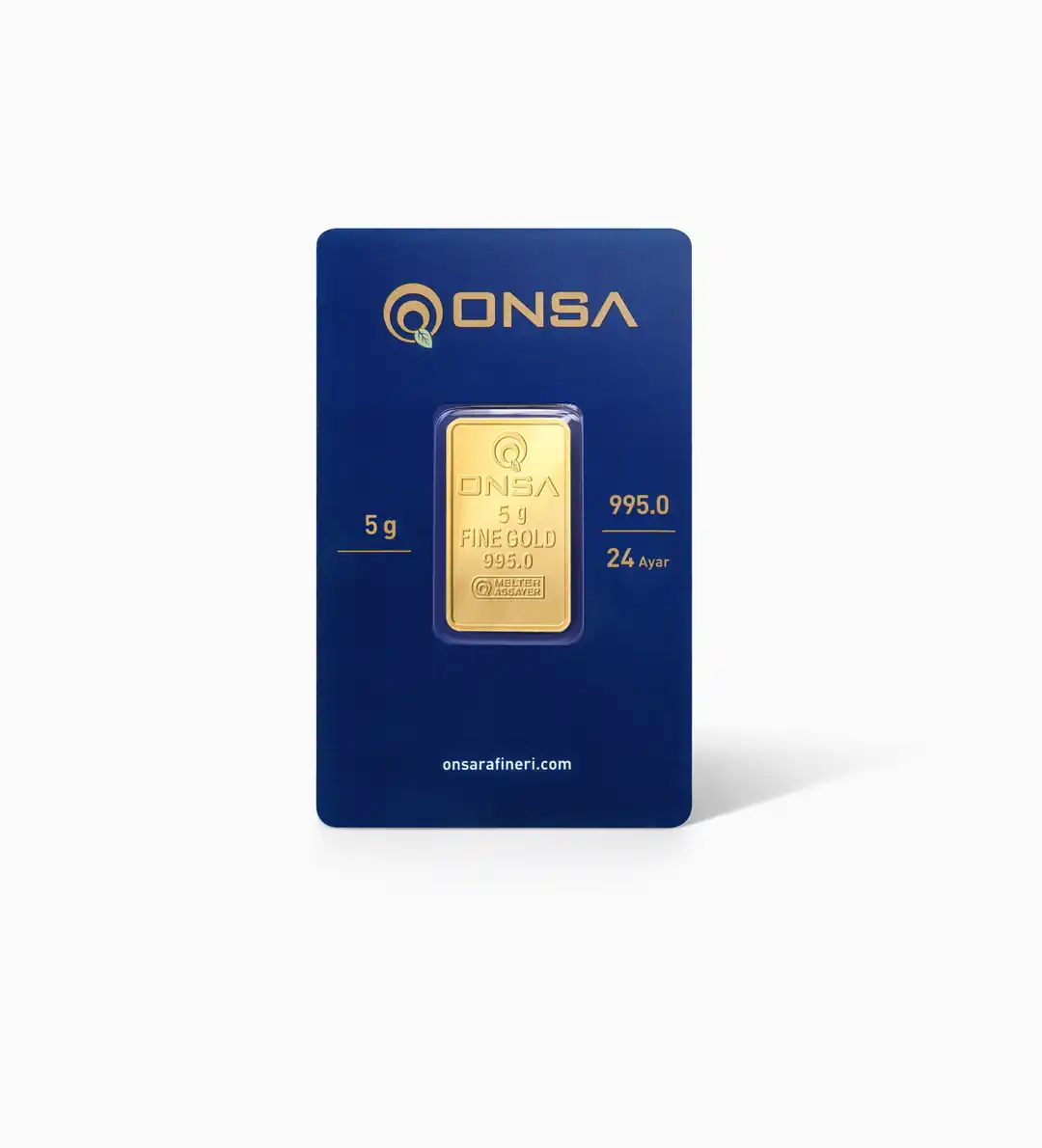 5 Gram Külçe Altın 24 Ayar 